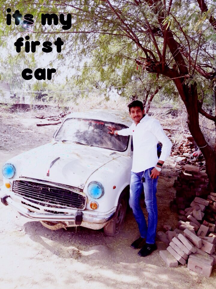 My first Ambassador car in 2009
